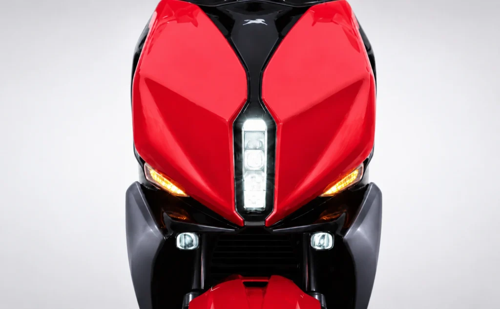 TVS X headlight