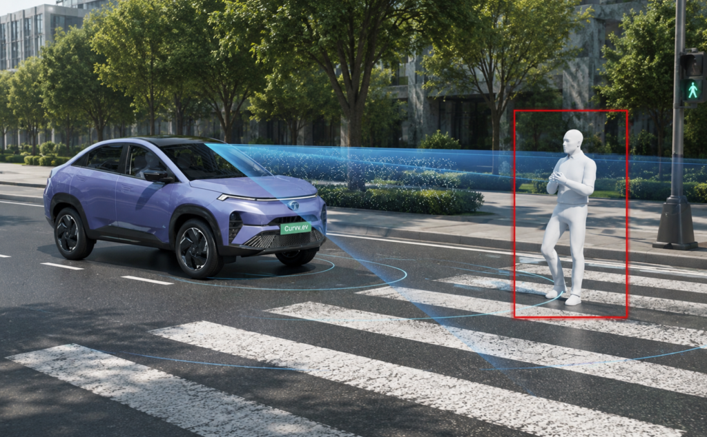 Tata Curvv EV interior images