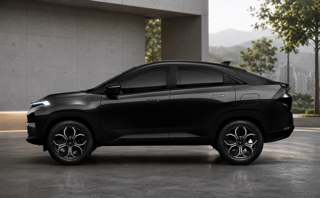 Tata curvv ev dark edition