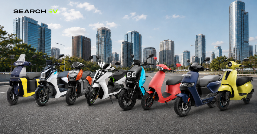 electric scooter with 150 km