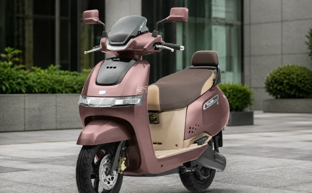 Tvs iqube st Copper Bronze-Beige