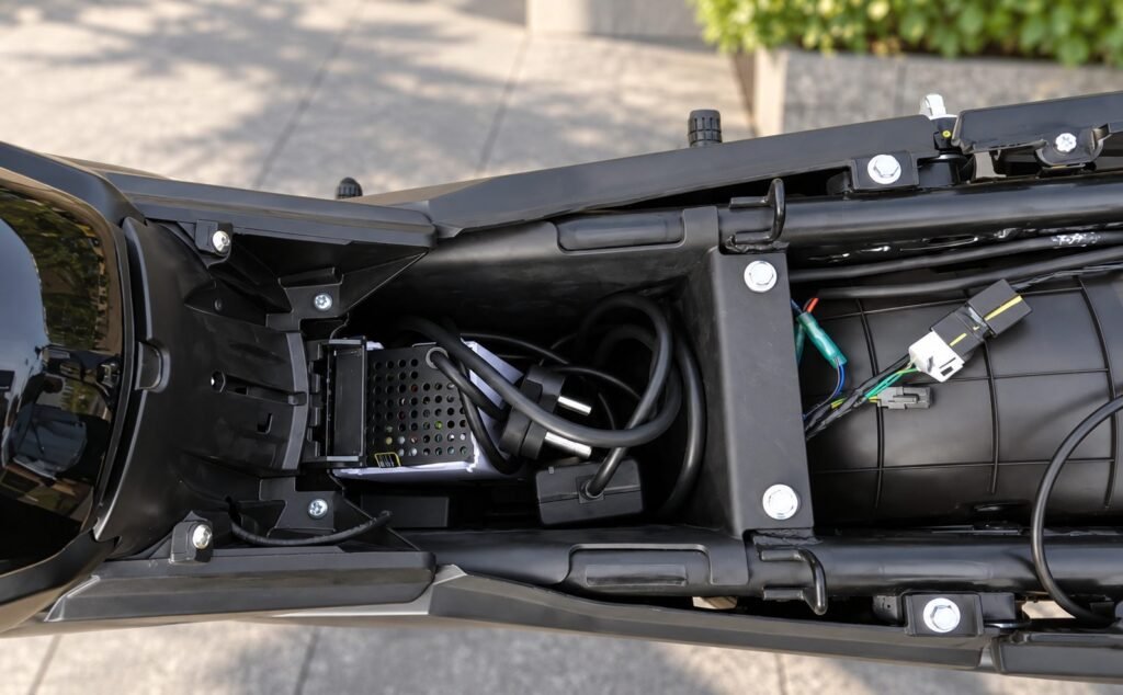 Revolt RV1 Under Seat storage