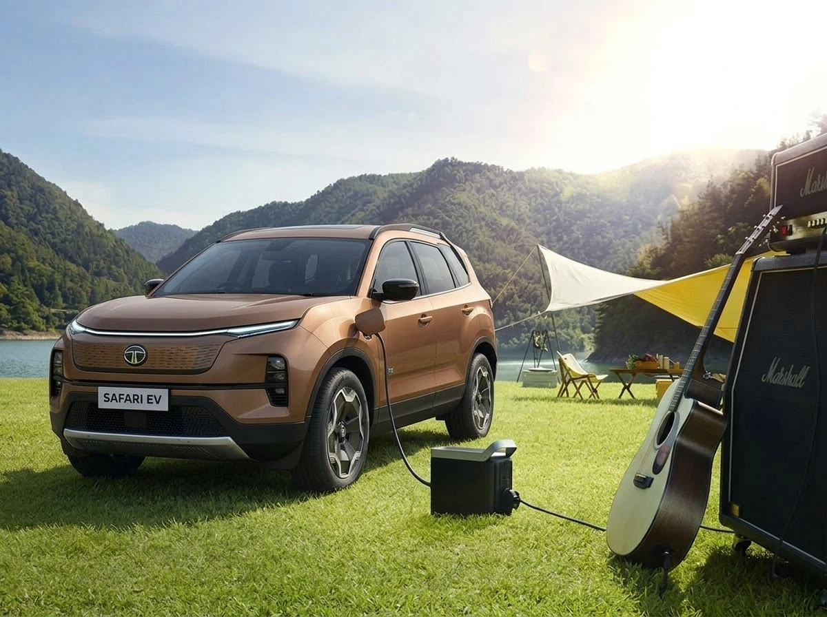 Tata safari EV V2L