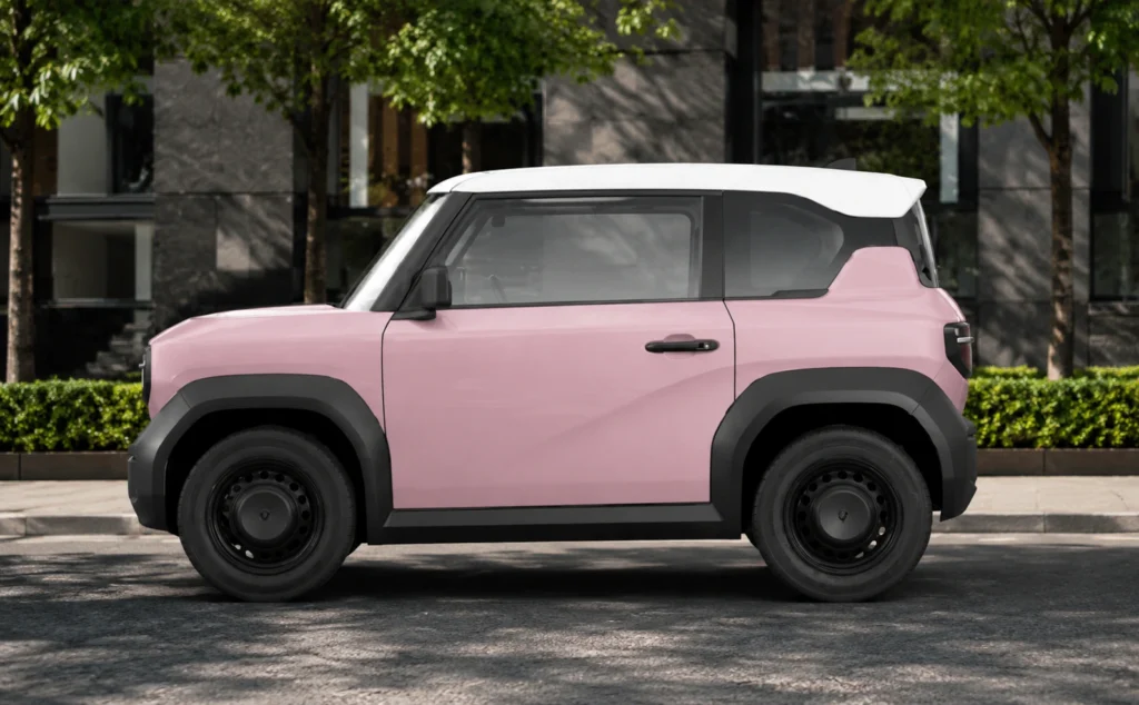 VinFast VF3 Rose Pink