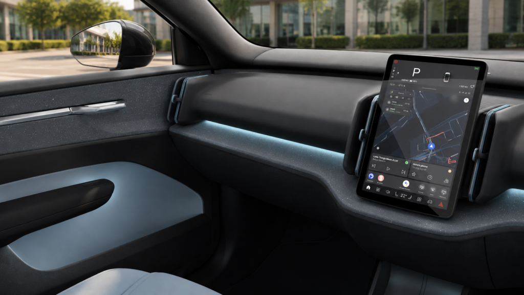 Volvo EX30 display