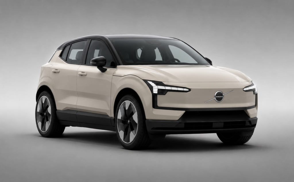 Volvo EX30 sand dune