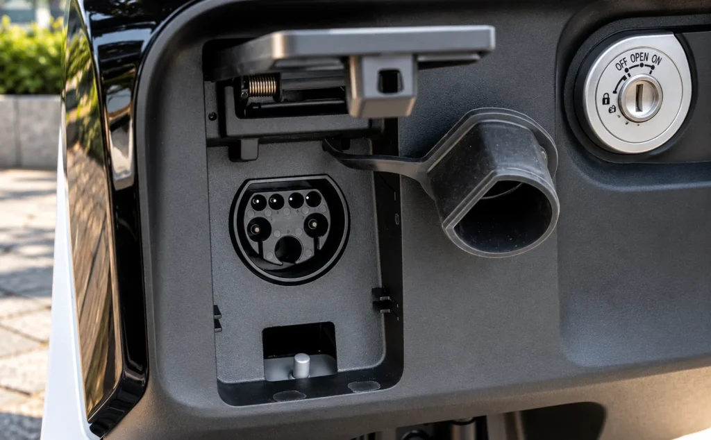 Yamaha EC-06 charging port