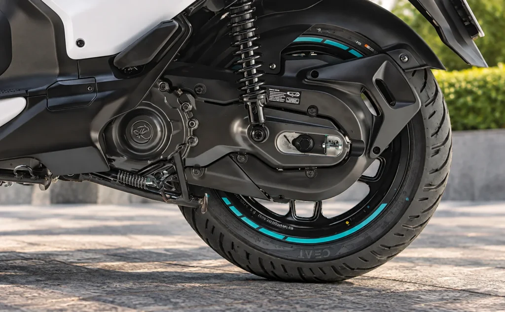 Yamaha EC-06 rear wheel