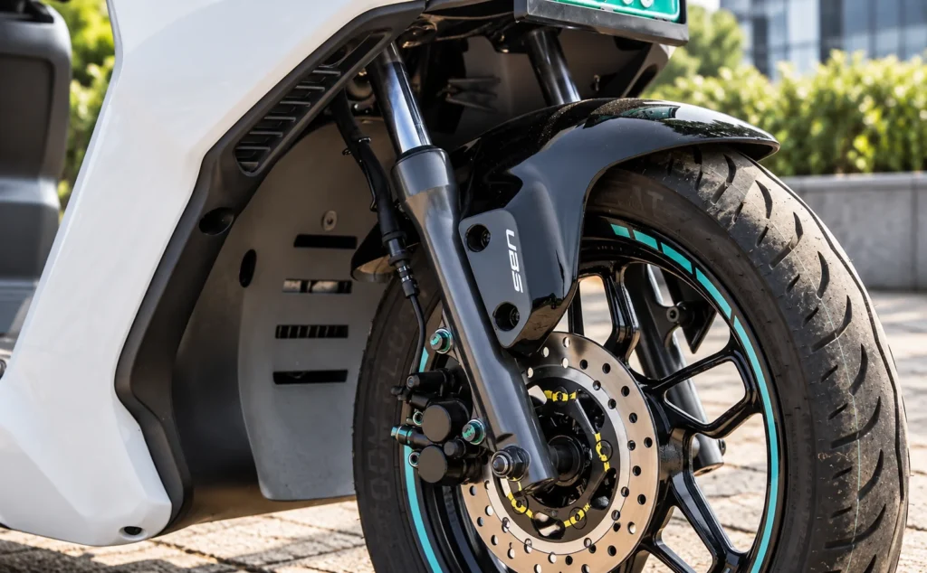 Yamaha EC-06 suspension