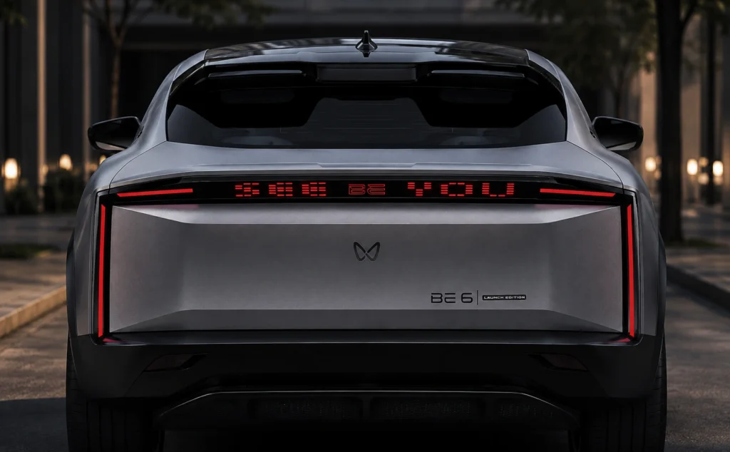 Mahindra be 6 Sporteq Back