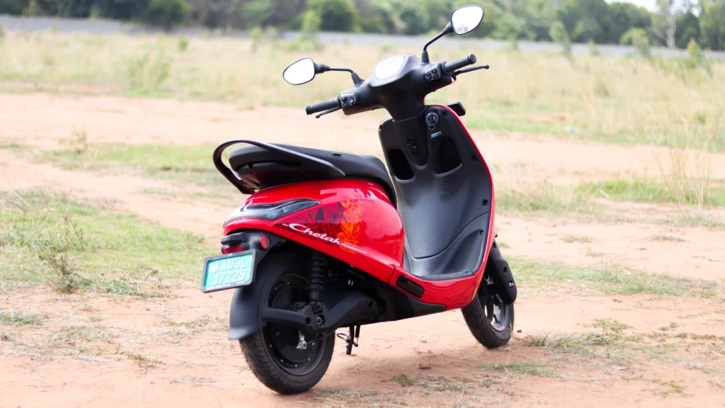 bajaj Chetak 2501 Full Back side