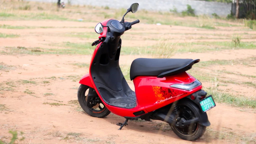 bajaj Chetak 2501 Back side