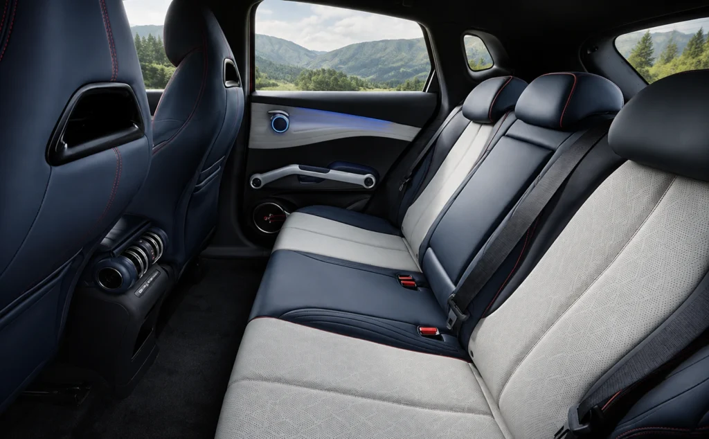 BYD ATTO 3 back seat