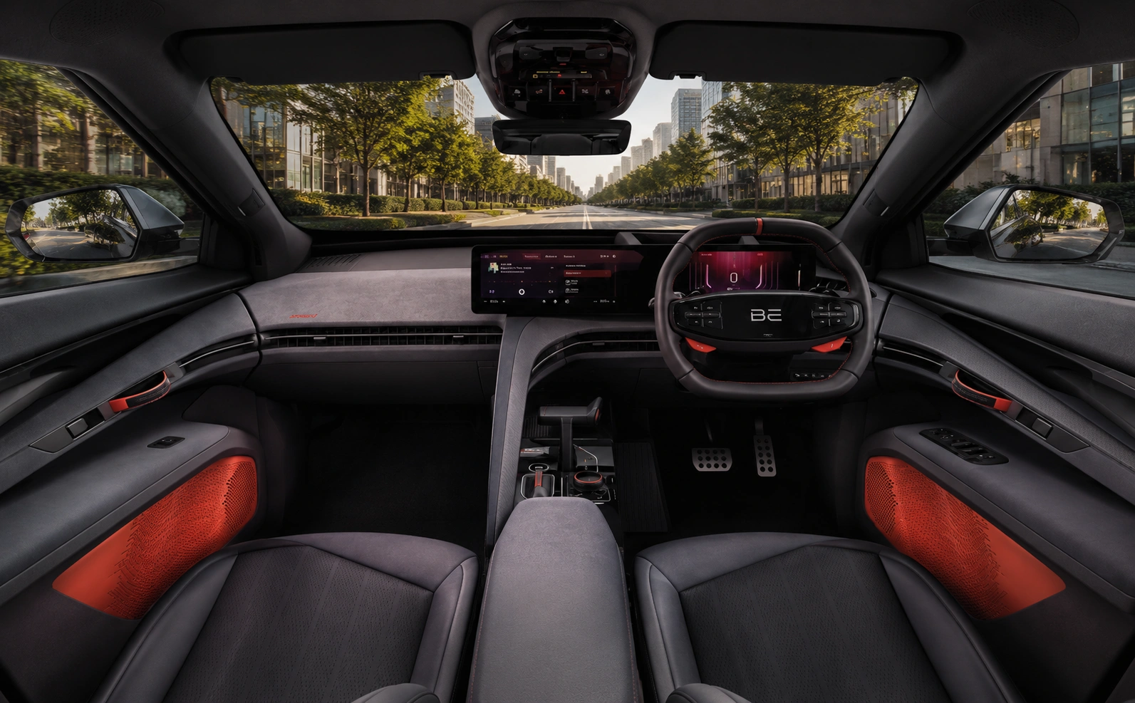 Mahindra BE 6 SPORTEQ Cabin