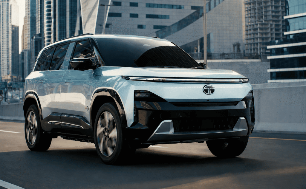 Tata Sierra EV side