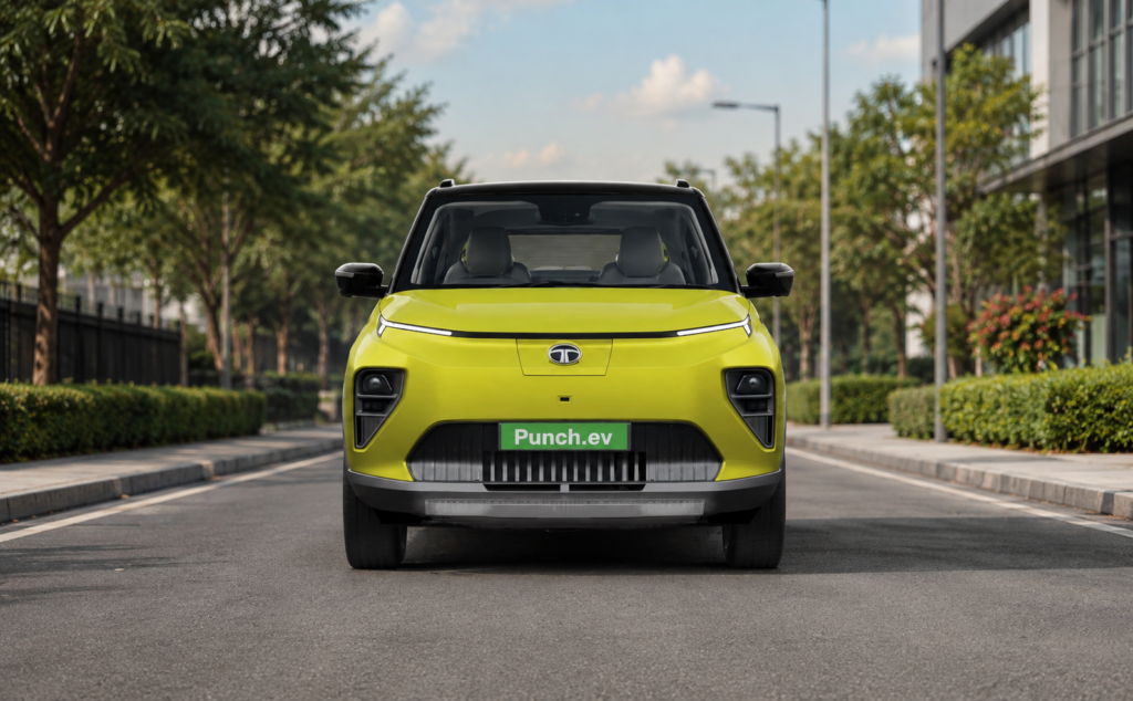Tata Punch EV front
