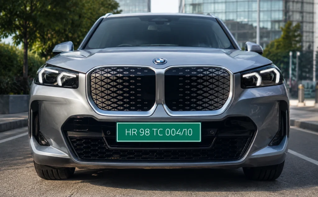 BMW ix1 LWB front grille