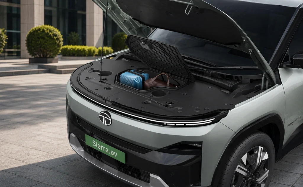 Tata Sierra EV Frunk