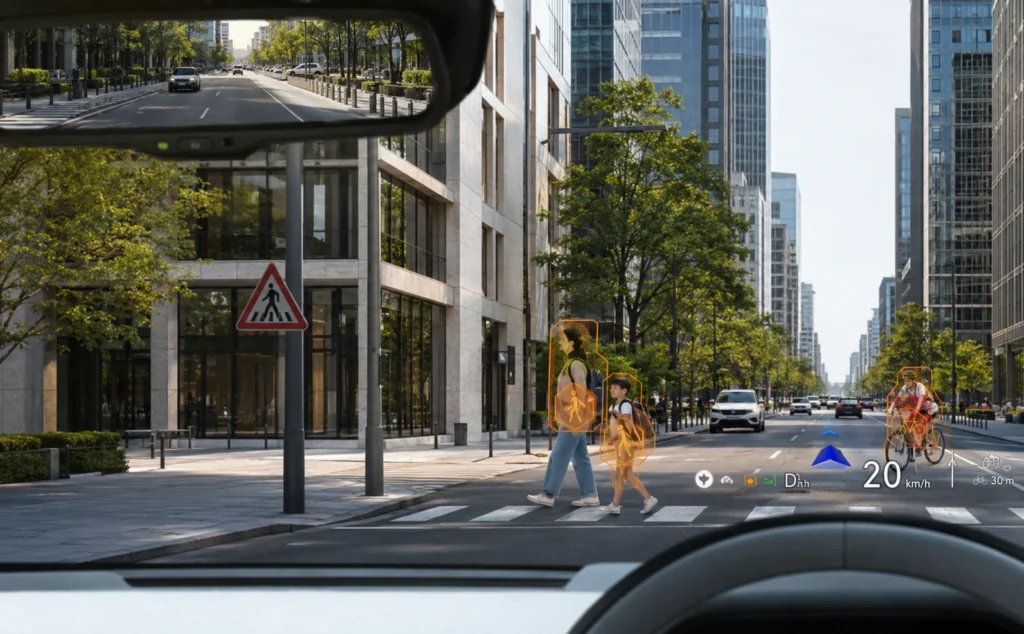 Tata Sierra EV HUD