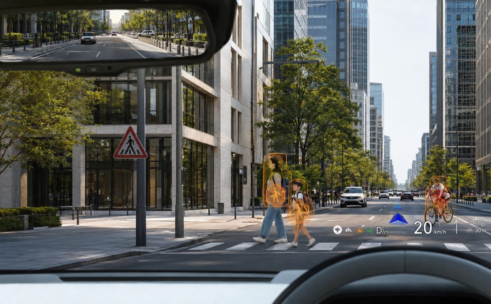 Tata Sierra EV HUD