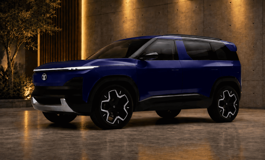 Tata Sierra EV Nainital Nocturne colour