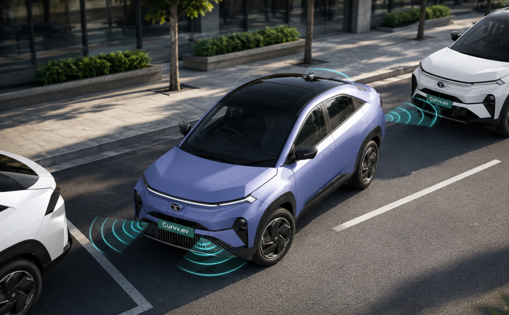 Tata Curvv EV interior images
