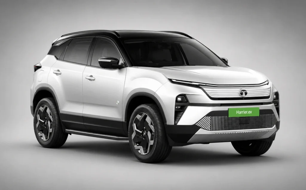 Harrier EV prestine white