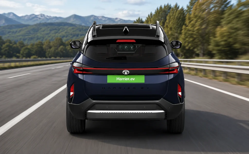Harrier ev rear image