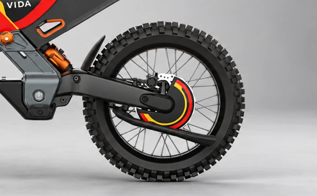 vida dirt e.k3 rear wheel