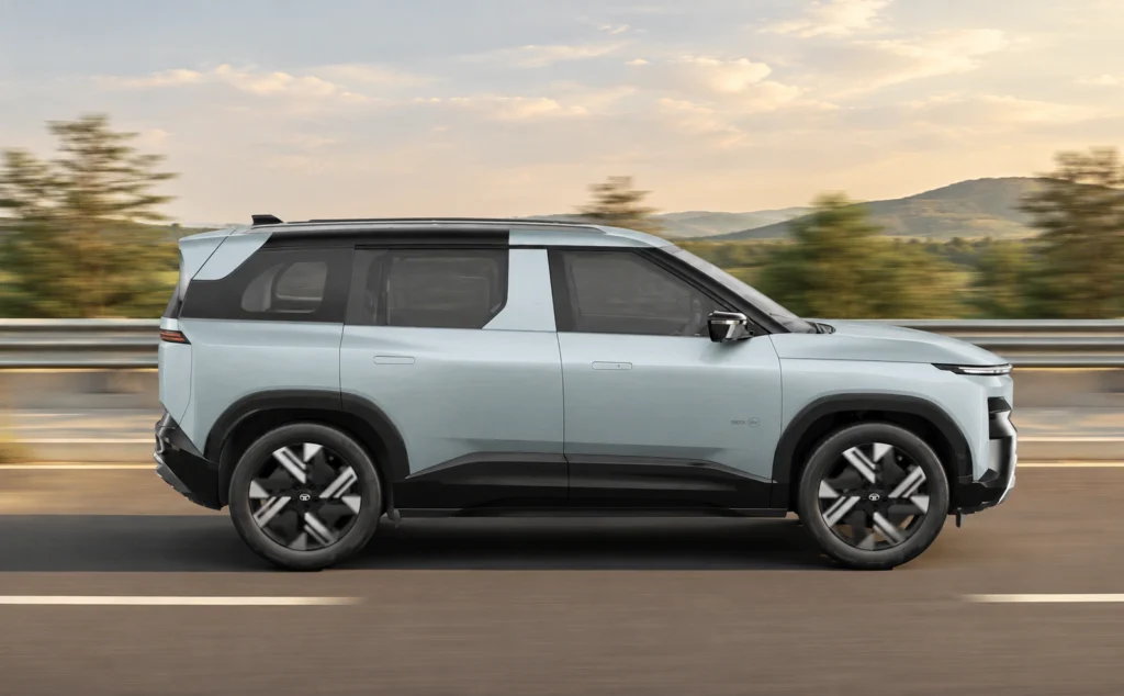 Tata Sierra EV side