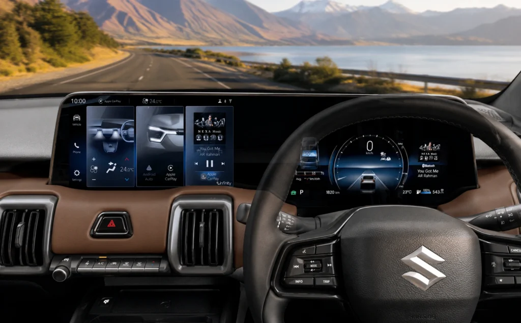 Maruti evitara Screen