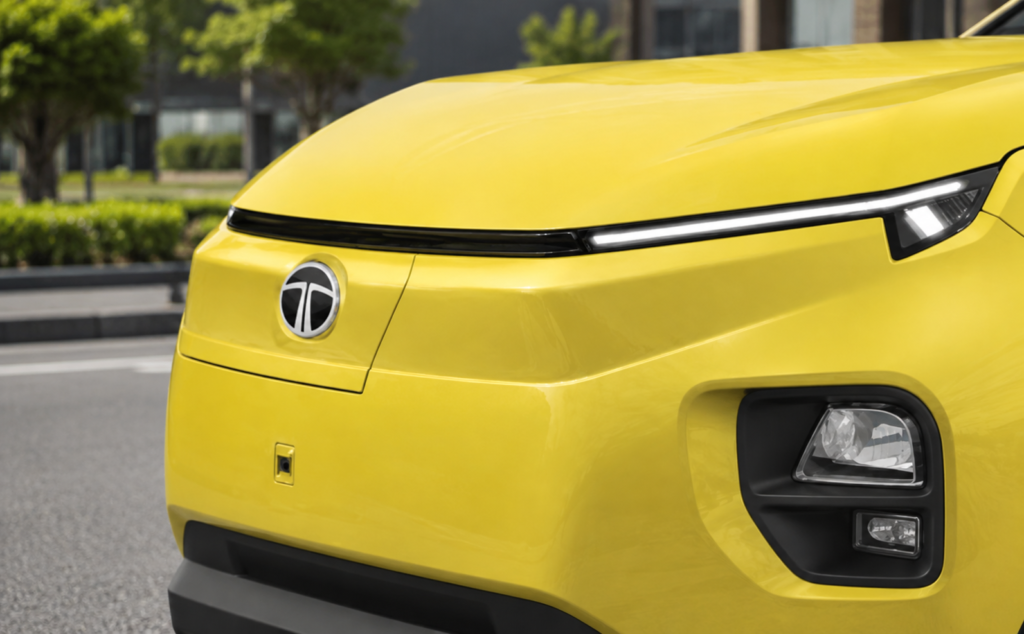 Tata Punch EV smart — digital DRLs