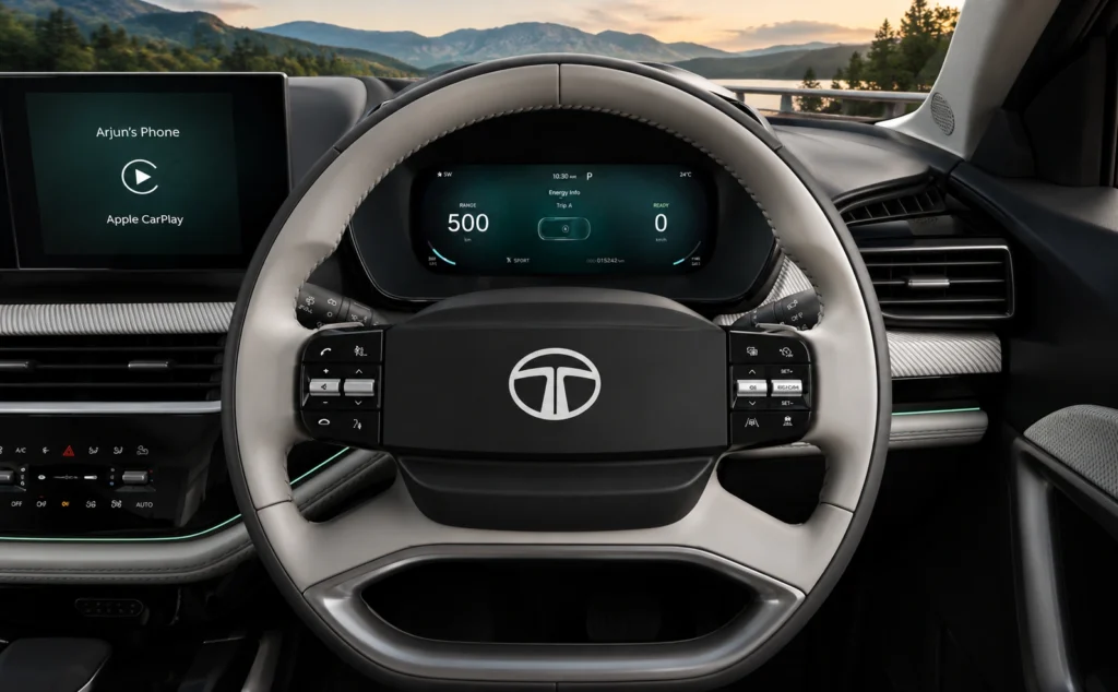 Harrier ev Steering