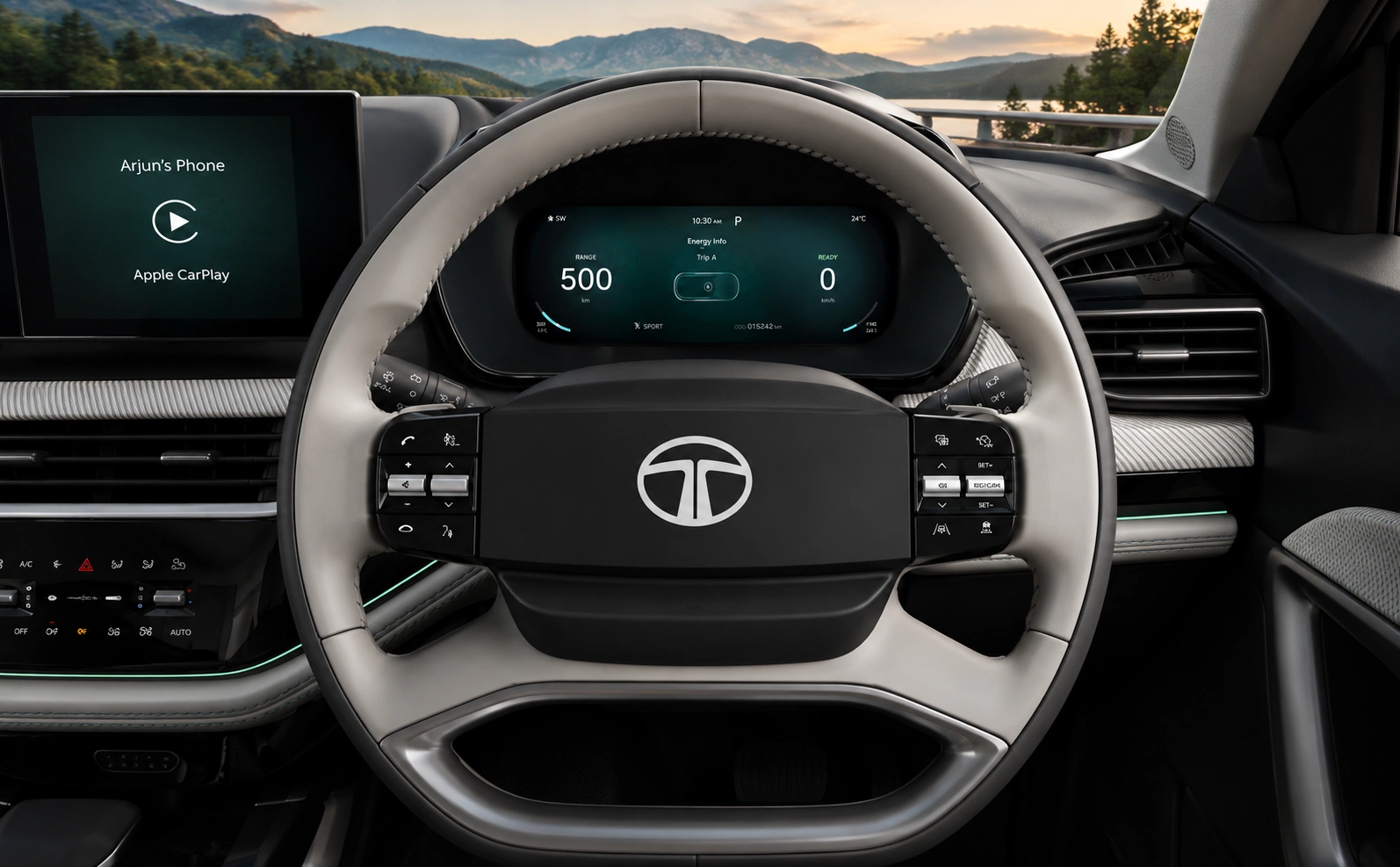 Harrier EV Digital Cluster