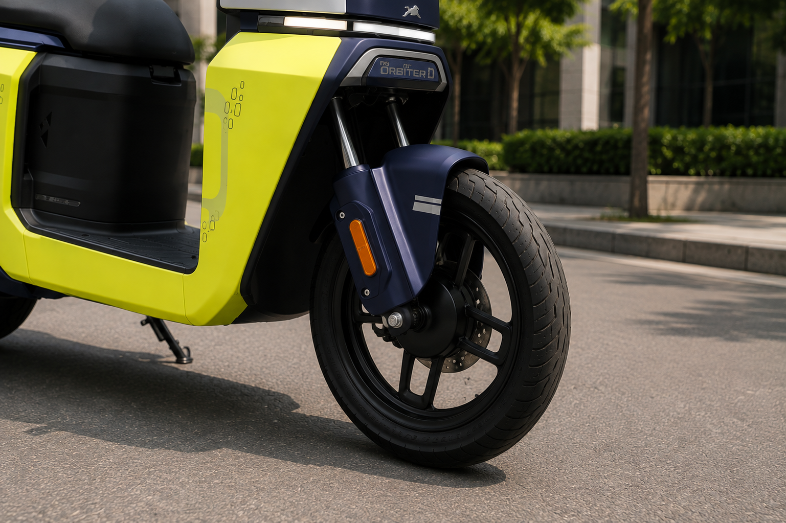 tvs orbiter front fork