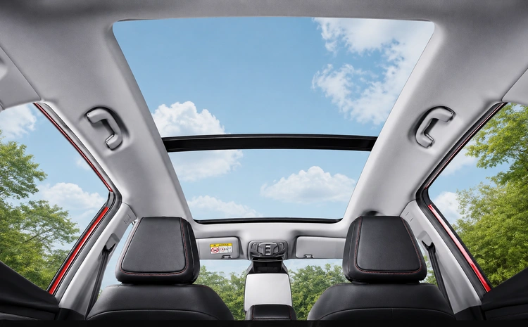 mg zs ev sunroof