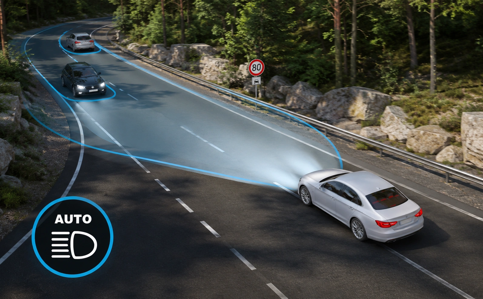 Adaptive Highbeam Assist Plus