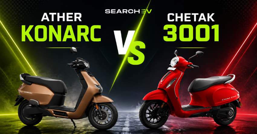 Ather Konarc Vs Chetak 3001