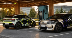 Audi A2 E-tron Charging