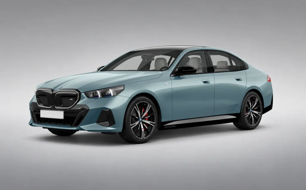 BMW i5 Green