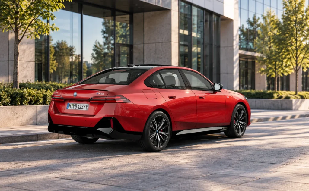 BMW i5 back right