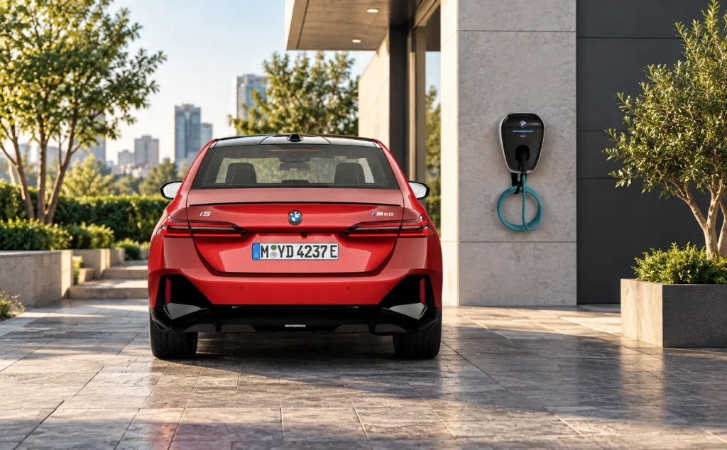 BMW i5 back side