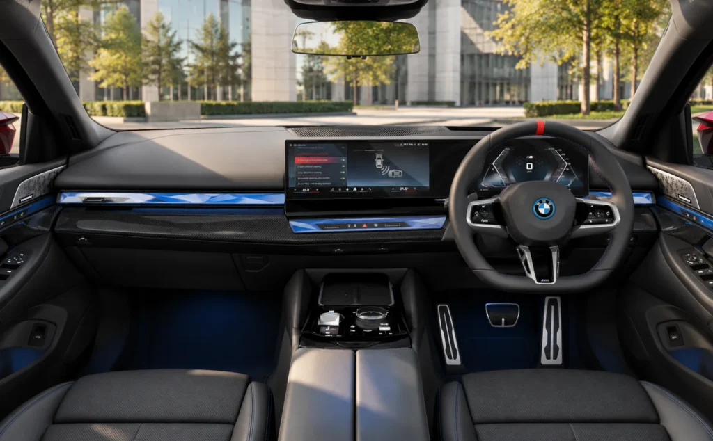 BMW i5 cabin
