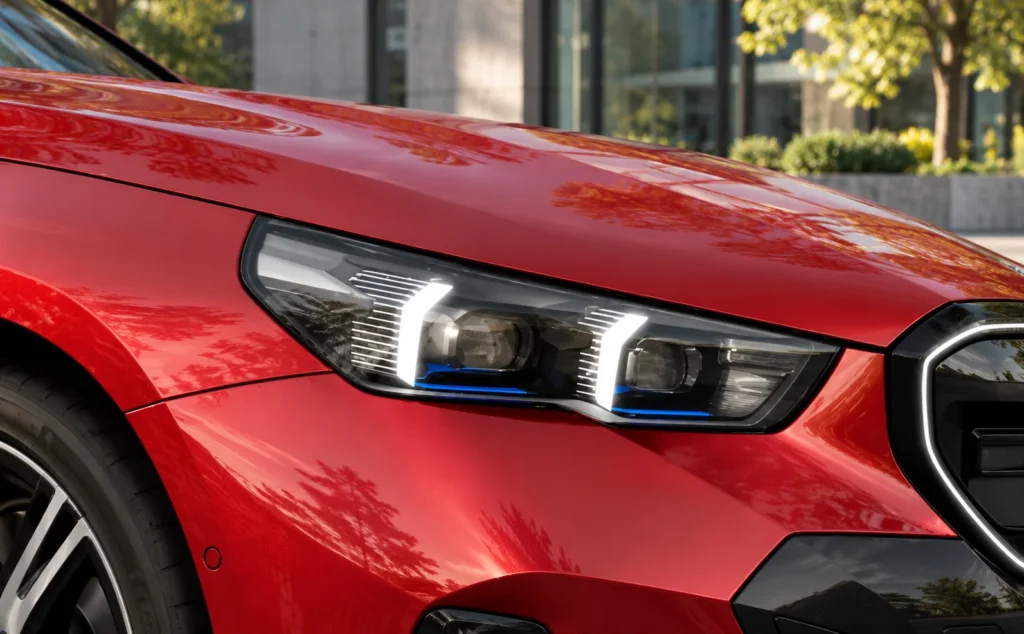 BMW i5 headlamps