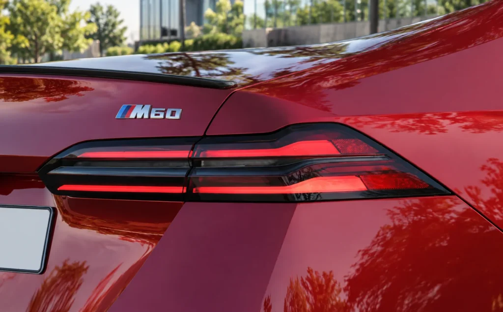 BMW i5 tail light