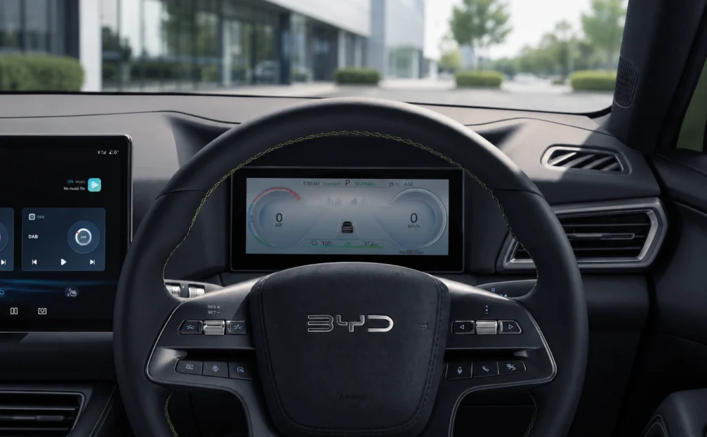 BYD Atto 2 steering
