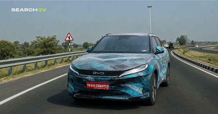 Byd atto 2 Spotted testing in india
