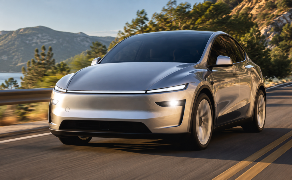 Tesla Model Y exterior - front