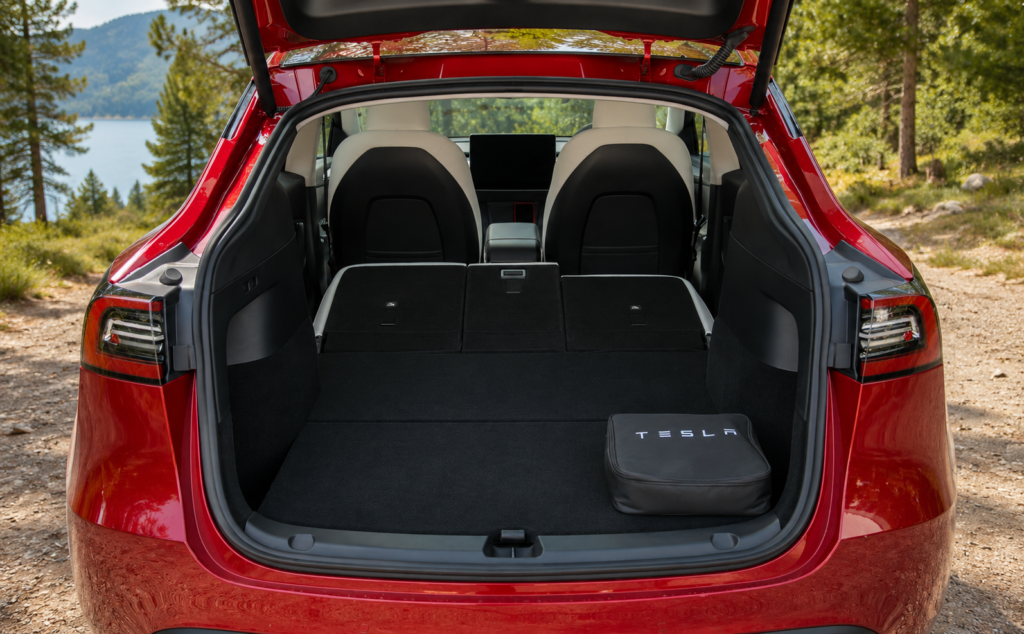 Tesla Model Y exterior - bootspace