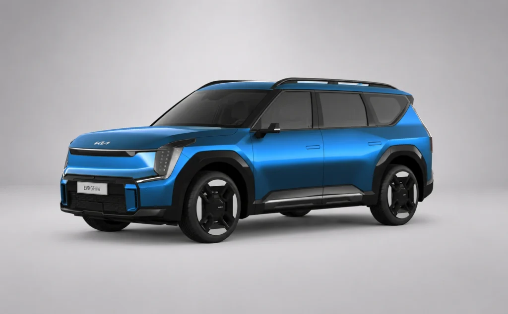 Kia EV9 blue